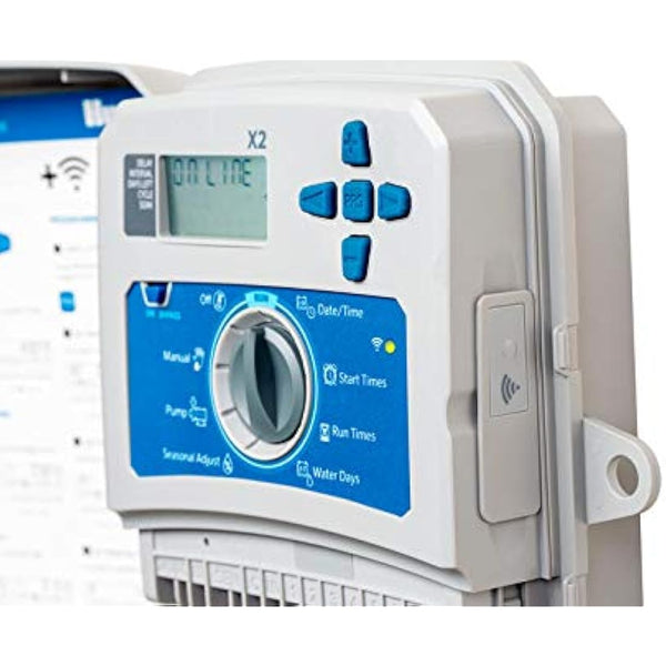 Hunter HUNTER X2 401-4 Stations Programmer, Compatible WiFi Wand Module, Self-Protected, Hydrawise Platform, ROAM X Remote Controls