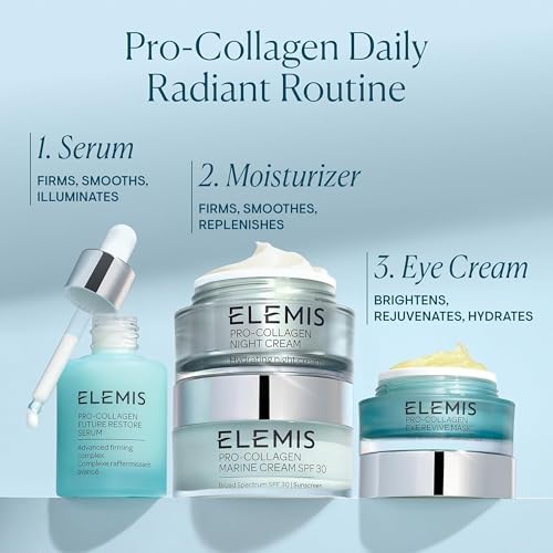 ELEMIS Pro-Collagen Eye Treatment, Eye Revive Mask, Vitality Eye Cream, Under Eye Gel Mask – Anti-Aging, Hydrating & Brightening Skincare for Puffiness, Dark Circles & Fine Line