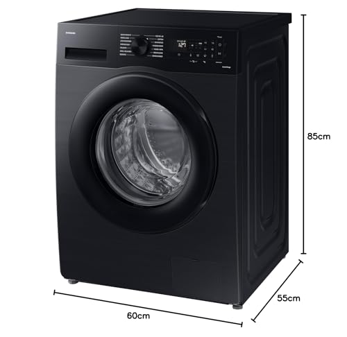 Samsung Series 6 AI Energy Washing Machine, 9kg, 1400rpm, White, WW90DG6U25LEU1