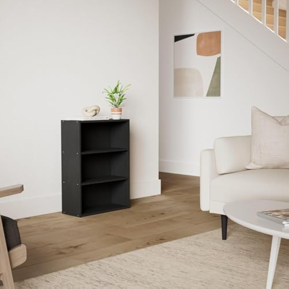 Furinno Pasir 3-Tier Open Shelf, Americano