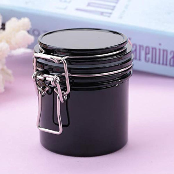 Eyelash Glue Storage Tank Air Tight Lock Container for lash glue, Reusable Activated Sealed Storage Jar Container Cylinder for Prevent Dryness Ideal for False Eyelash Extension, Makeup, Handcraf