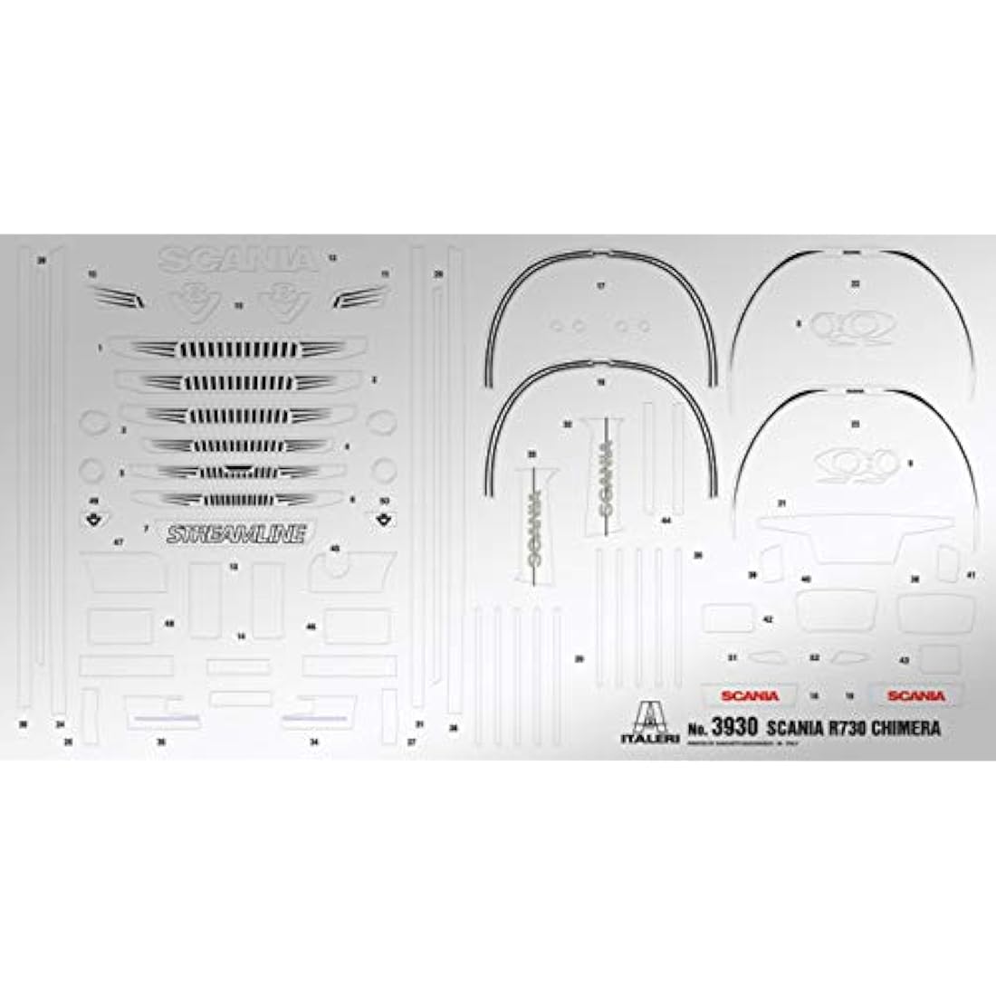 Italeri 1:72 - Scania R730 Streamline - Chimera