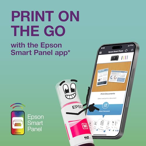 Epson EcoTank ET-2850 A4 Multifunction Air Print and Wi-Fi Ink Tank Printer with double sided printing, Up To 3 Years Of Ink Included