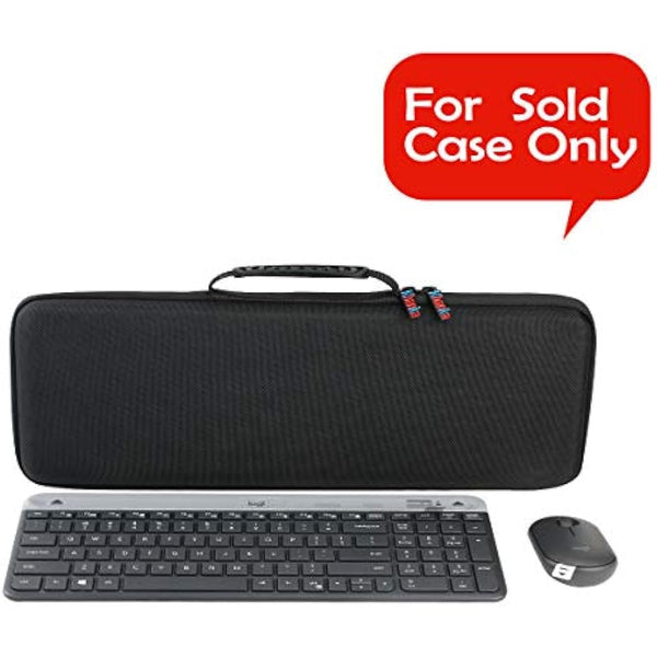 Khanka Hard Travel Case For Logitech MK470 Slim Wireless Keyboard and Mouse Combo. (Case only)