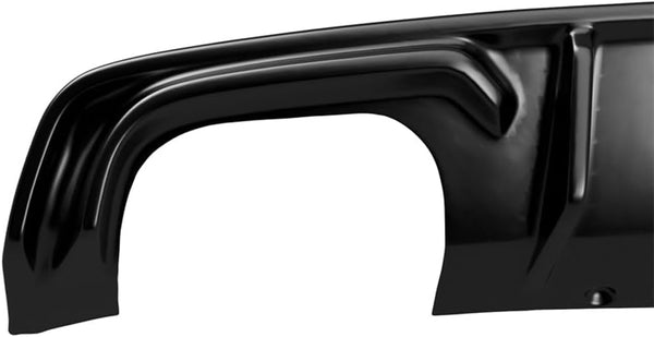 Oneway Rear Diffuser compatible with Audi S3 Sedan 8V 2013-2016 - Gloss black