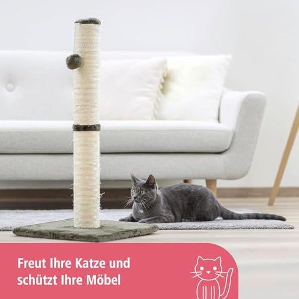 Kerbl Cat Opal Maxi Scratching Post, 39 x 39 x 78 cm