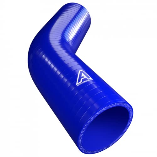57mm Internal Diameter Black 90 Degree Silicone Elbow Hose
