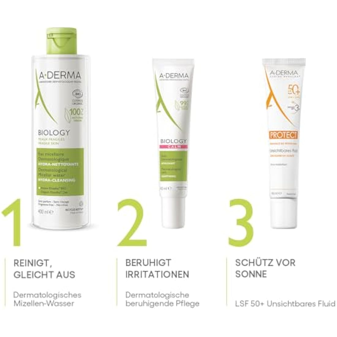 A-DERMA Biology Calm Dermatological Care Soothing Organic 40ml