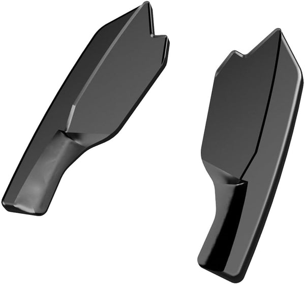 Oneway Rear Side Diffusors compatible with Volkswagen Golf VIII HB R 2020- - Gloss black