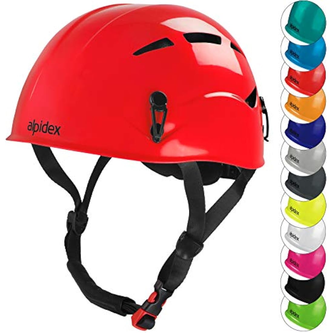 ALPIDEX Universal Climbing Helmet for Teenagers and Adults EN12492 Safety Helmet in
