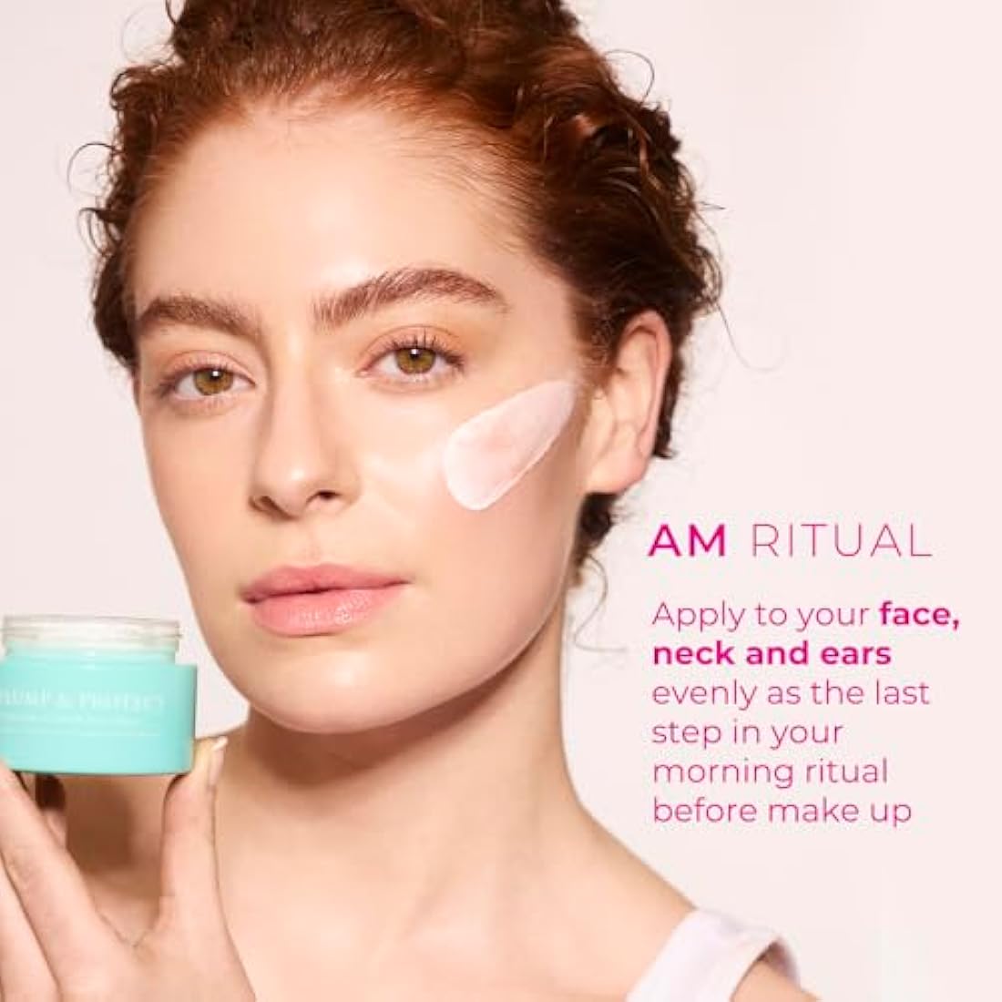 Ella & Jo Plump & Protect Day Cream, SPF 30 + UVA/B Protection, Hyaluronic Acid, Ceramides & Glycerin, Anti-Blue Light Filter, Hydrating Face Moisturiser