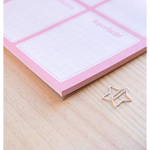 Grupo Erik Weekly Planner A3 In Italian - Carouge | Daily Planner Family, Desk Calendar, 54 Tear Off Pages A3 Notepad | Cute Planner, Cute Stationery Gifts, Italian Gifts