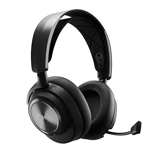 SteelSeries Arctis Nova Pro Wireless Xbox Omni-Platform Gaming Headset — Neodymium Magnetic Drivers — Active Noise Cancellation — 2 Battery System — Xbox, PC, PS5, PS4, Switch, Mobile