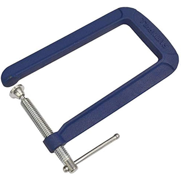 Faithfull Deep Throat G Clamp 200Mm (8In) Cap 85Mm (3.1/4in)