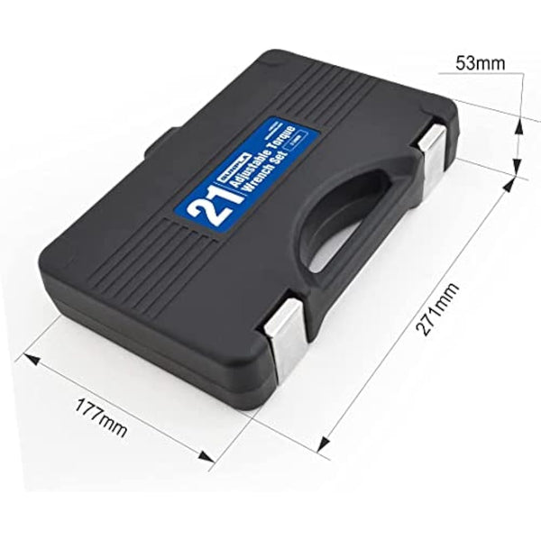 Gunpla 1/4" Drive Torque Wrench Set 21-Pieces Click Dual-Direction Adjustable with Extension Bar Maintenance Kit, Hex Torx Phillips Bits Sockets, 2-24NM Bicycle Repair Sets, 72 Tooth Ratchet Tool