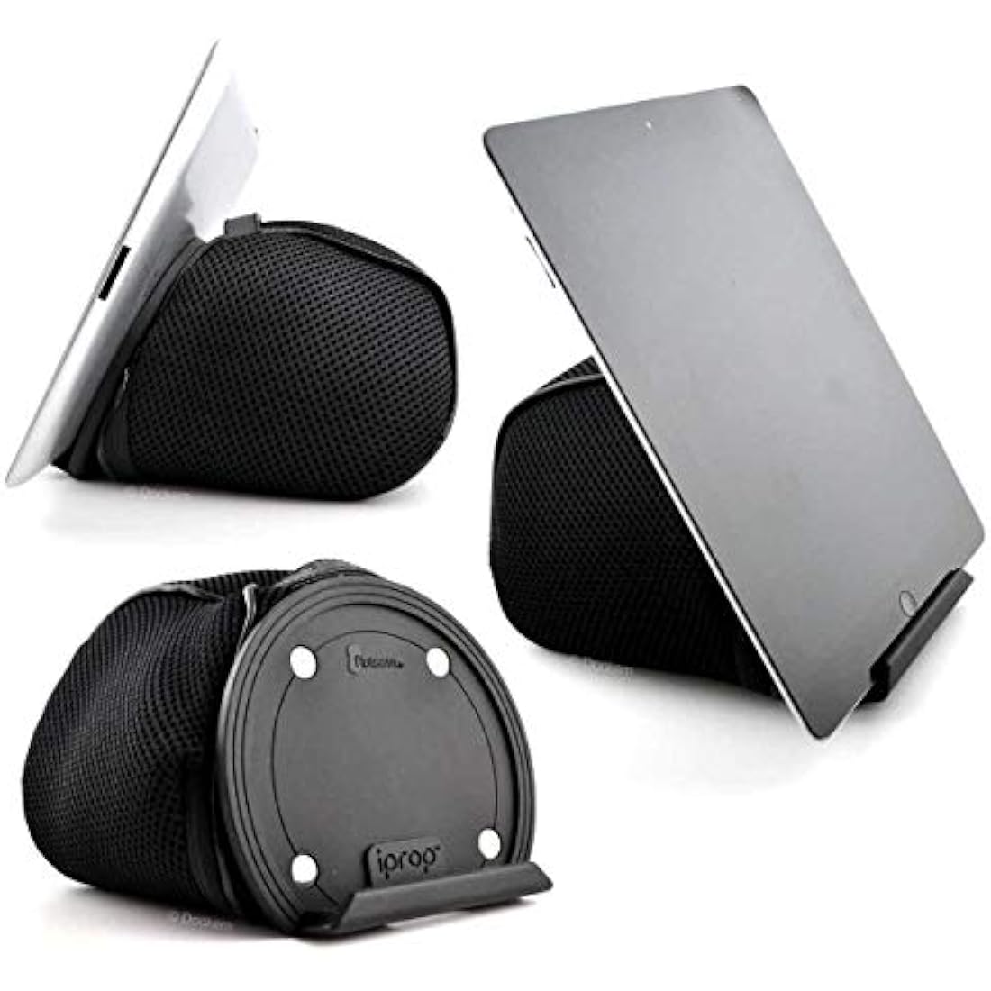 iprop iPad Bed & Lap Stand Bean Bag Tablet Holder for Tablets, Phones & E-Readers [Black]