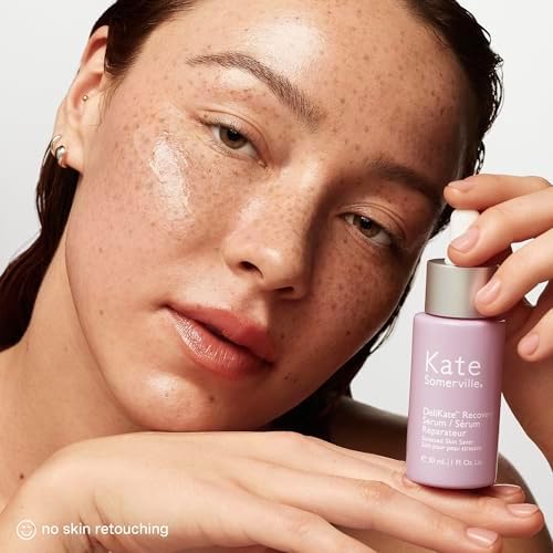 Kate Somerville DeliKate Recovery Serum - Clinically Formulated Hydrating Treatment - Irritation and Redness Relief for Stressed or Sensitive Skin, 30ml
