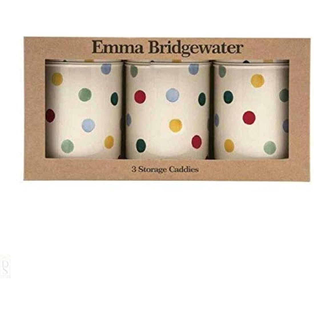 Emma Bridgewater Polka Dot Round Caddies, Set of 3