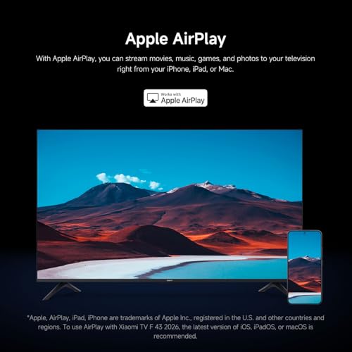 XIAOMI TV F Pro 75, 75 Inches (190 cm), 4K UHD QLED, Smart TV, Fire TV, HDR10+, Game Boost mode 120Hz, MEMC, Alexa Voice Control, 2GB+32GB, Works with Apple AirPlay
