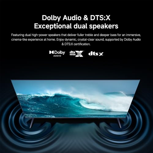 XIAOMI TV F Pro 75, 75 Inches (190 cm), 4K UHD QLED, Smart TV, Fire TV, HDR10+, Game Boost mode 120Hz, MEMC, Alexa Voice Control, 2GB+32GB, Works with Apple AirPlay