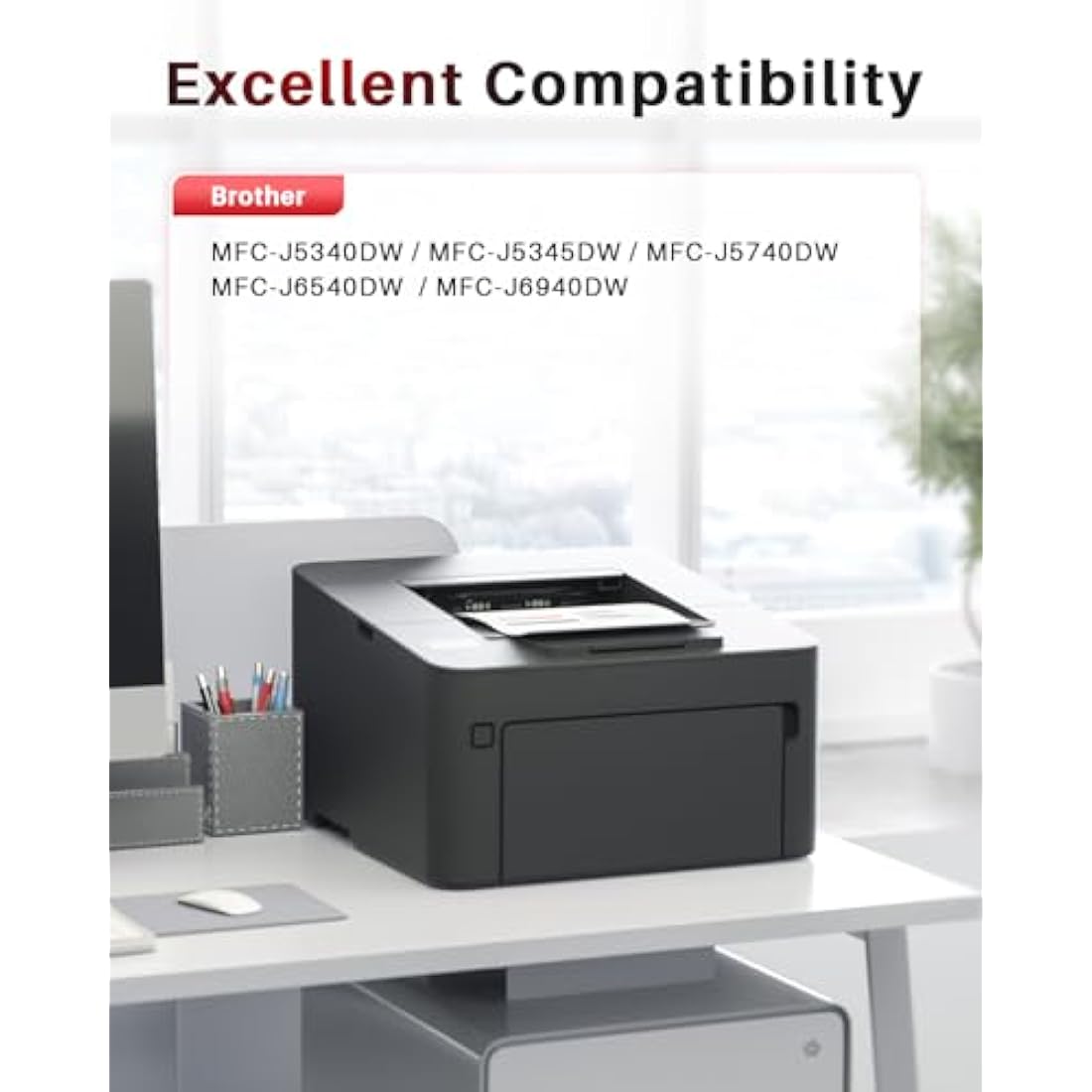 Halloya LC422XL Ink Cartridges Replacement for Brother LC422XL LC-422 LC-422XLVAL Ink Cartridges Compatible with Brother MFC-J5340DW MFC-J5345DW MFC-J5740DW MFC-J6540DW MFC-J6940DW (8-Pack)