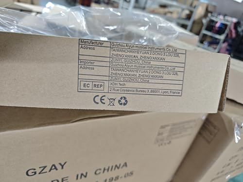 ADM Soprano Ukulele Set for Kids and Beginners, Ukulele Starter Kit with Bag, Clip-On Tuner, Rainbow Strings, Colourful Strap, Plectrum, Fingerboard Sticker, Chord Card (Dark Blue)