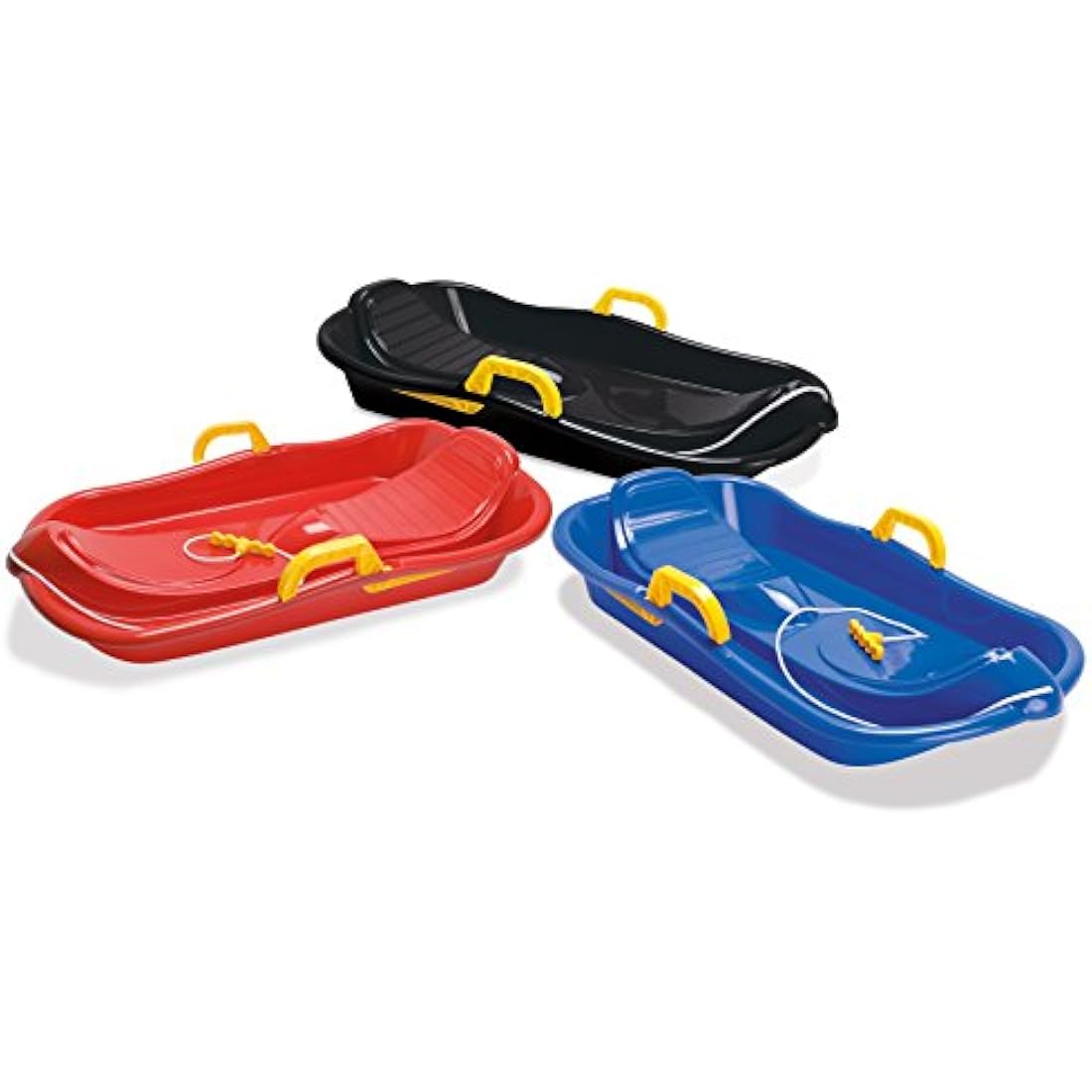 Dantoy Bob Sledge for 3 Years plus, with Brakes, Toboggan for Winter Snow, Made in Denmark (Various Colours)