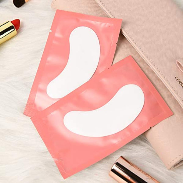 250 Pairs Eye Pads for Eyelash Extension Eyelash Pads Eye Pads Eyelash Eye Patches Eyelash Extension Pad Accessories Under Eye Pads for Eyelash Extensions Good Stay Lunamoon (Pink250)
