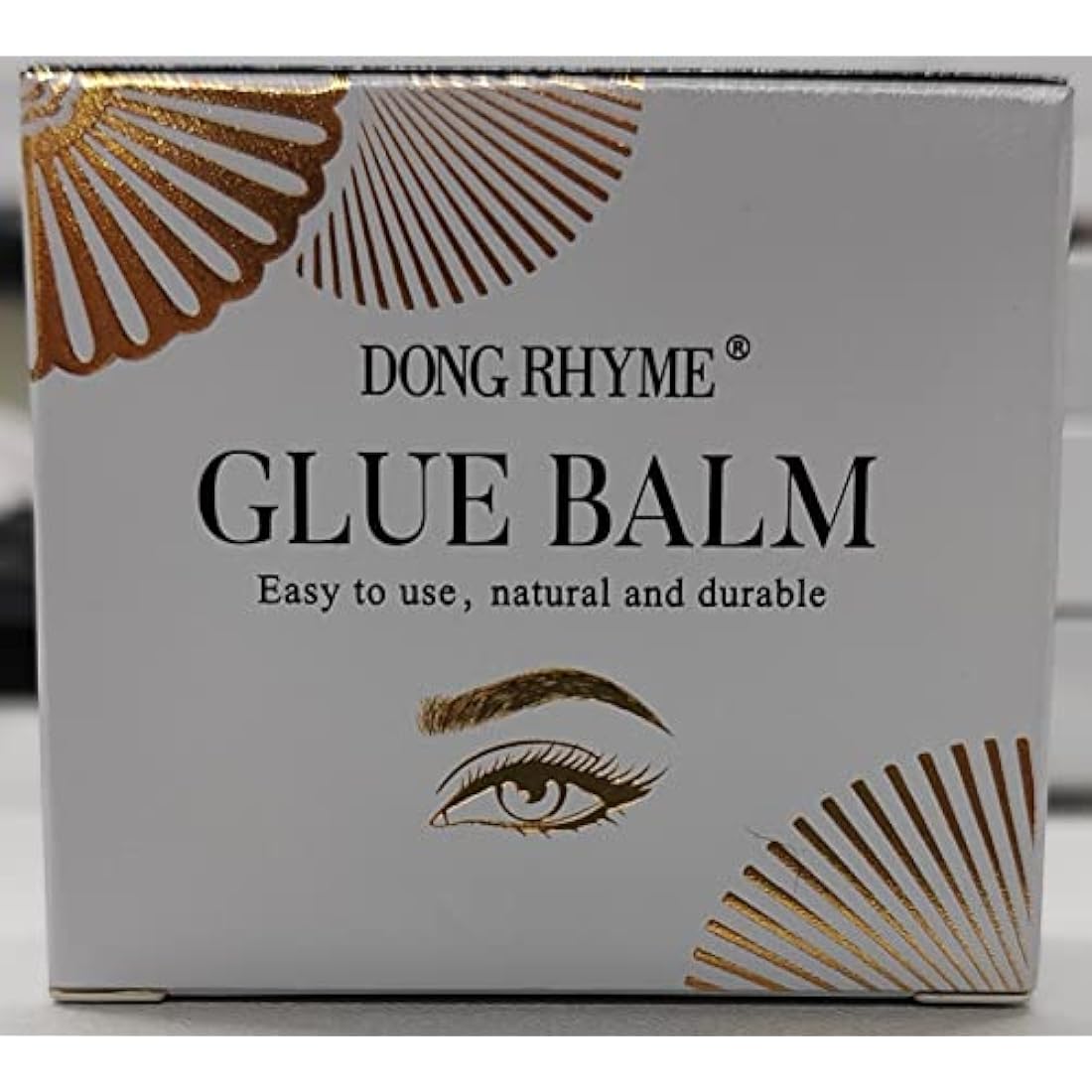 Glue Balm for Lash Lift, DONG RHYME Lash Lift Adhesive Strong Lash Permimg Glue Balm Fast Drying Eyelash Glue for Lash and Eyebrow Lift, not for False Lashes - 15g