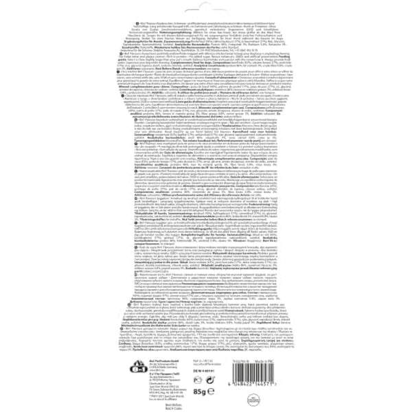 8in1 Triple Flavour Bone L - chewy dog bone with chicken fillet, pork hide and beef hide, 1 pc.