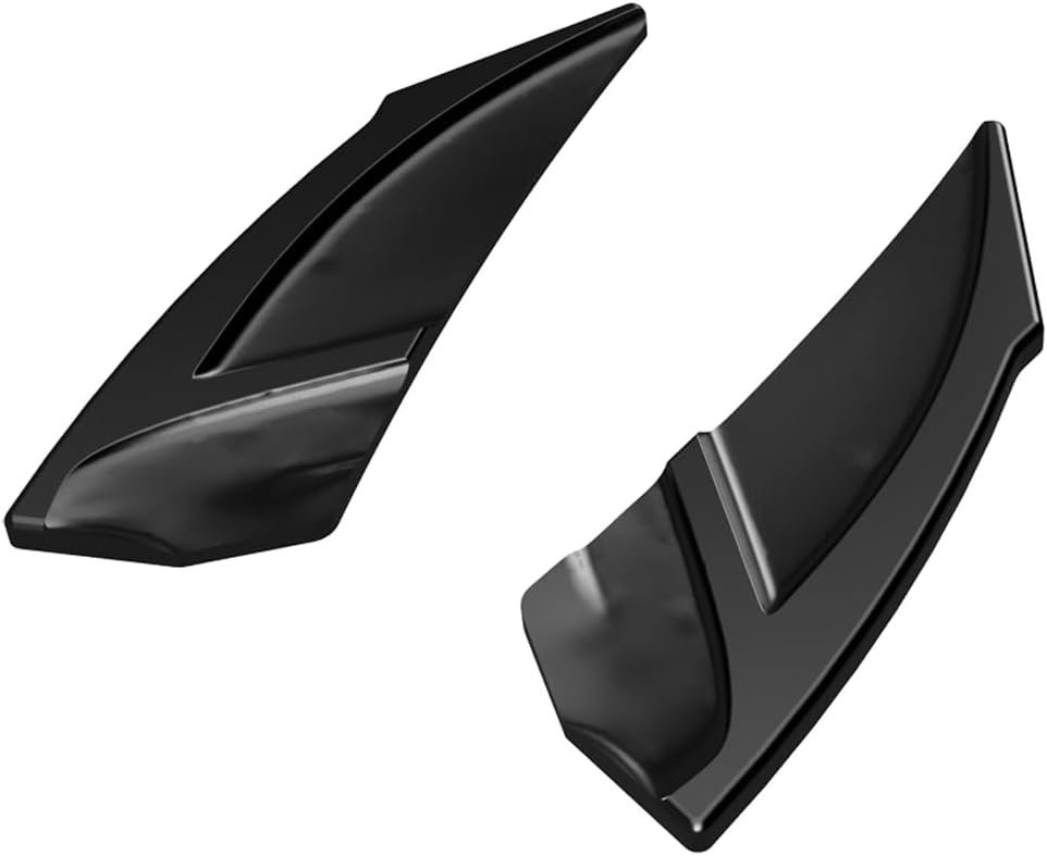Oneway Rear Side Diffusors compatible with Volkswagen Golf VII HB R 2013-2016 - Gloss black