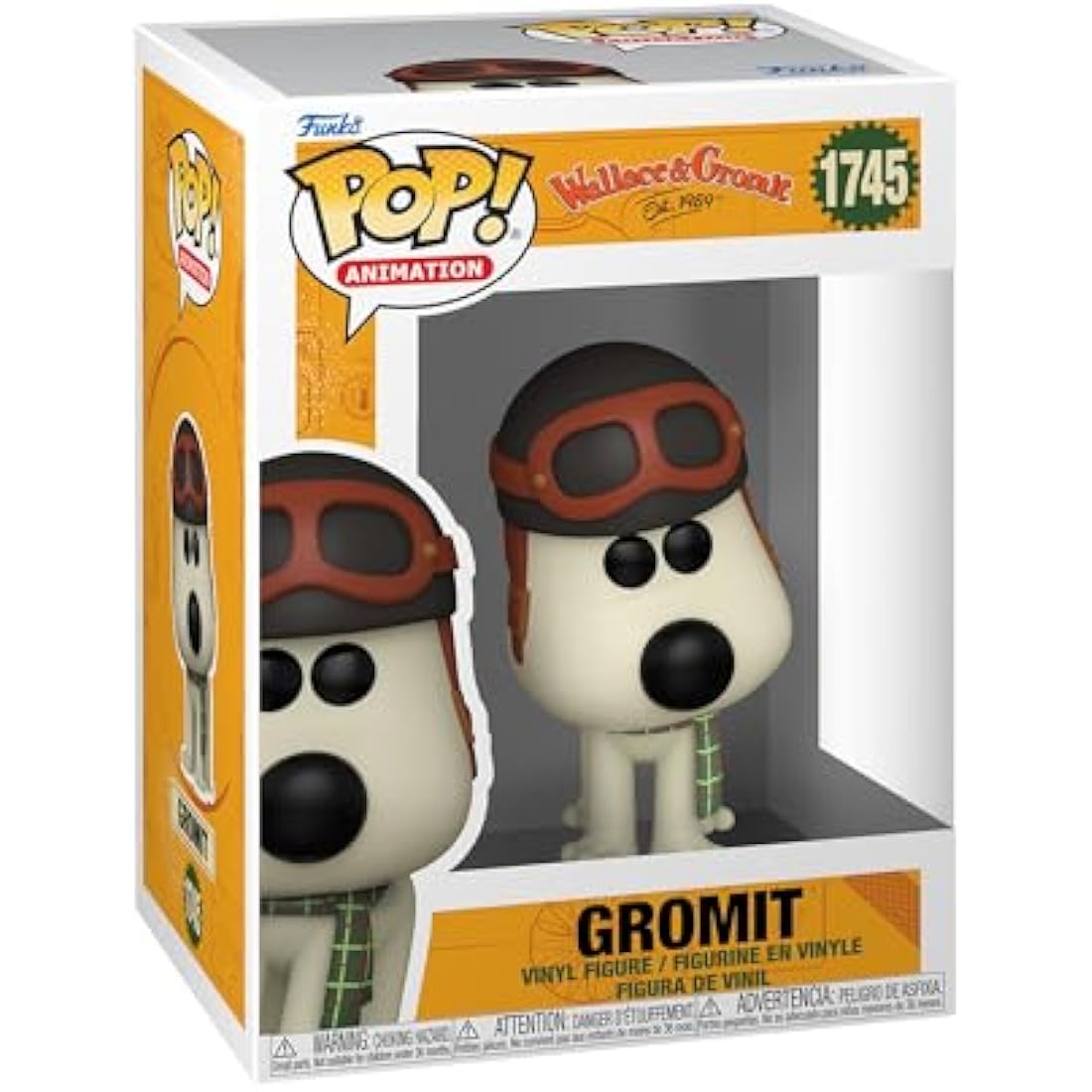 Funko POP! Movies: Wallace & Gromit - Gromit - Collectable Vinyl Figure - Gift Idea - Official Merchandise - Toys for Kids & Adults - Movies Fans - Model Figure for Collectors