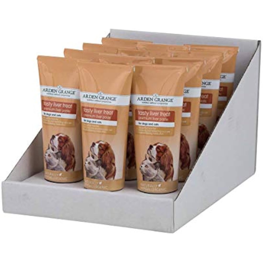 Arden Grange Tasty Liver Treat Dog 75 g (Pack of 12)