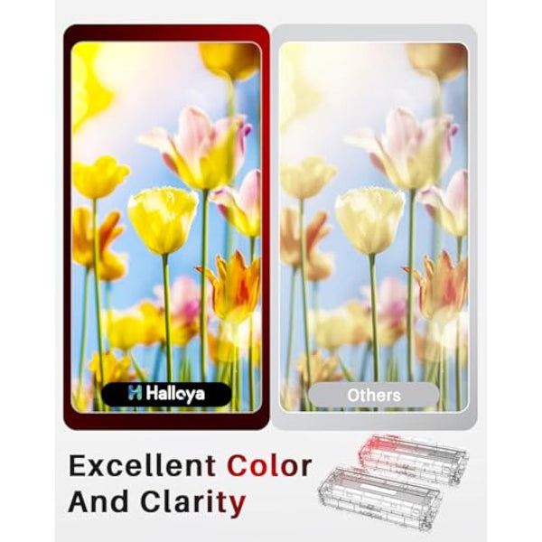 Halloya MLT D116L D116S Compatible Toner Replacement for Samsung MLT D116L D116S to use with Xpress SL-M2835DW M2825ND M2825DW M2885FW M2675 M2675FN M2875FD M2625 M2626 M2676 M2825 (2BK)