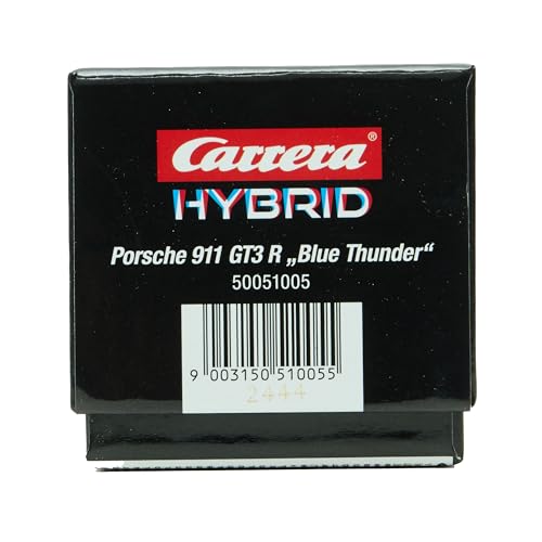 50051006 Porsche 911 GT3 R White Lightning 1:50 Scale AI-Supported Race Car with Working Lights & USB-C Charging