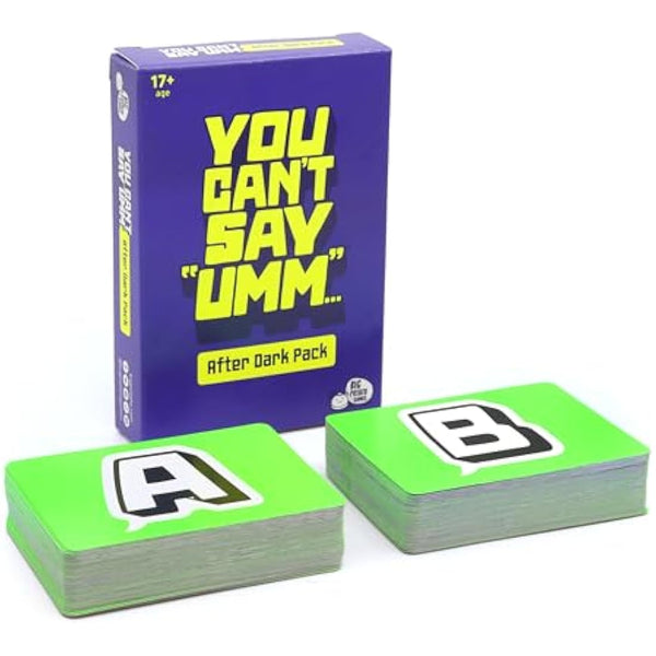 Big Potato You Can't Say Umm After Dark Pack - Adult Content Expansion Pack for those with a rude sense of humour