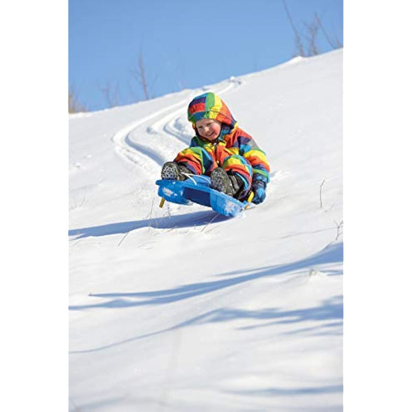 Dantoy Bob Sledge for 3 Years plus, with Brakes, Toboggan for Winter Snow, Made in Denmark (Various Colours)