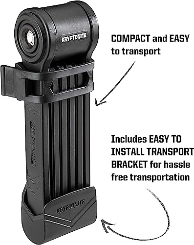 Kryptonite Keeper Folding Lock - Black