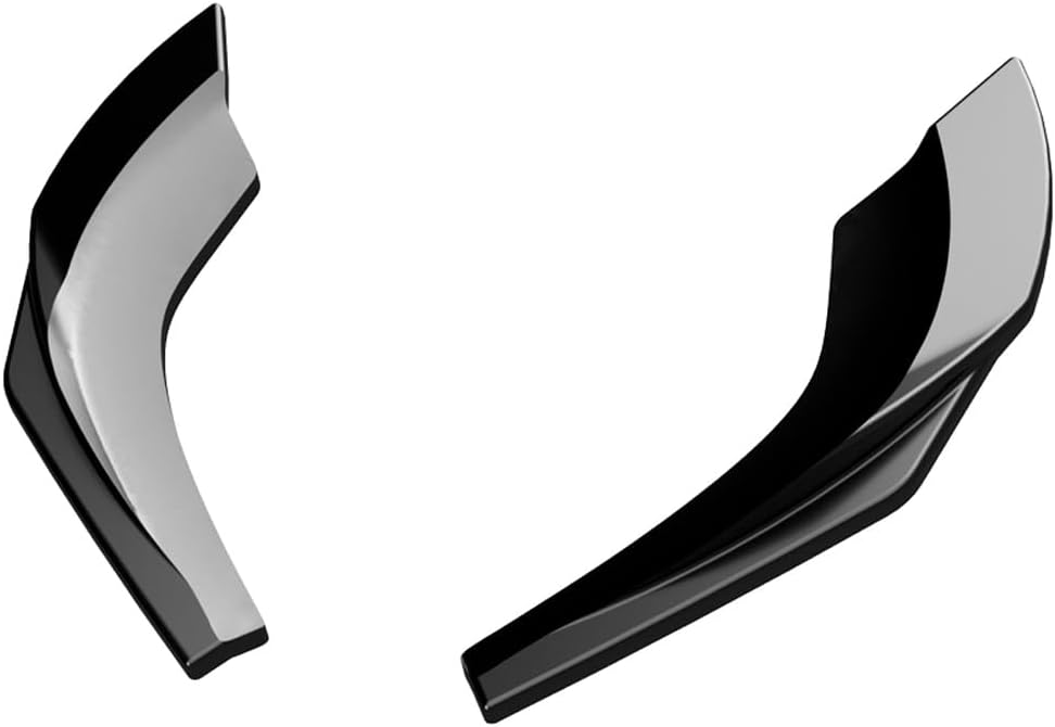 Oneway Rear Side Diffusors compatible with Audi A3 (8Y) Sedan 2020-2024 excl. S-Line/S3/RS3 - Gloss black