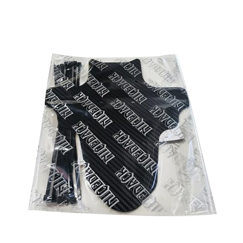 NICEDACK Mudguards Mountain Bike, 2 Pieces Mudguard Fit 20-29 Inch MTB Mudguard Front and Rear Compatible Bicycle Splash Guard