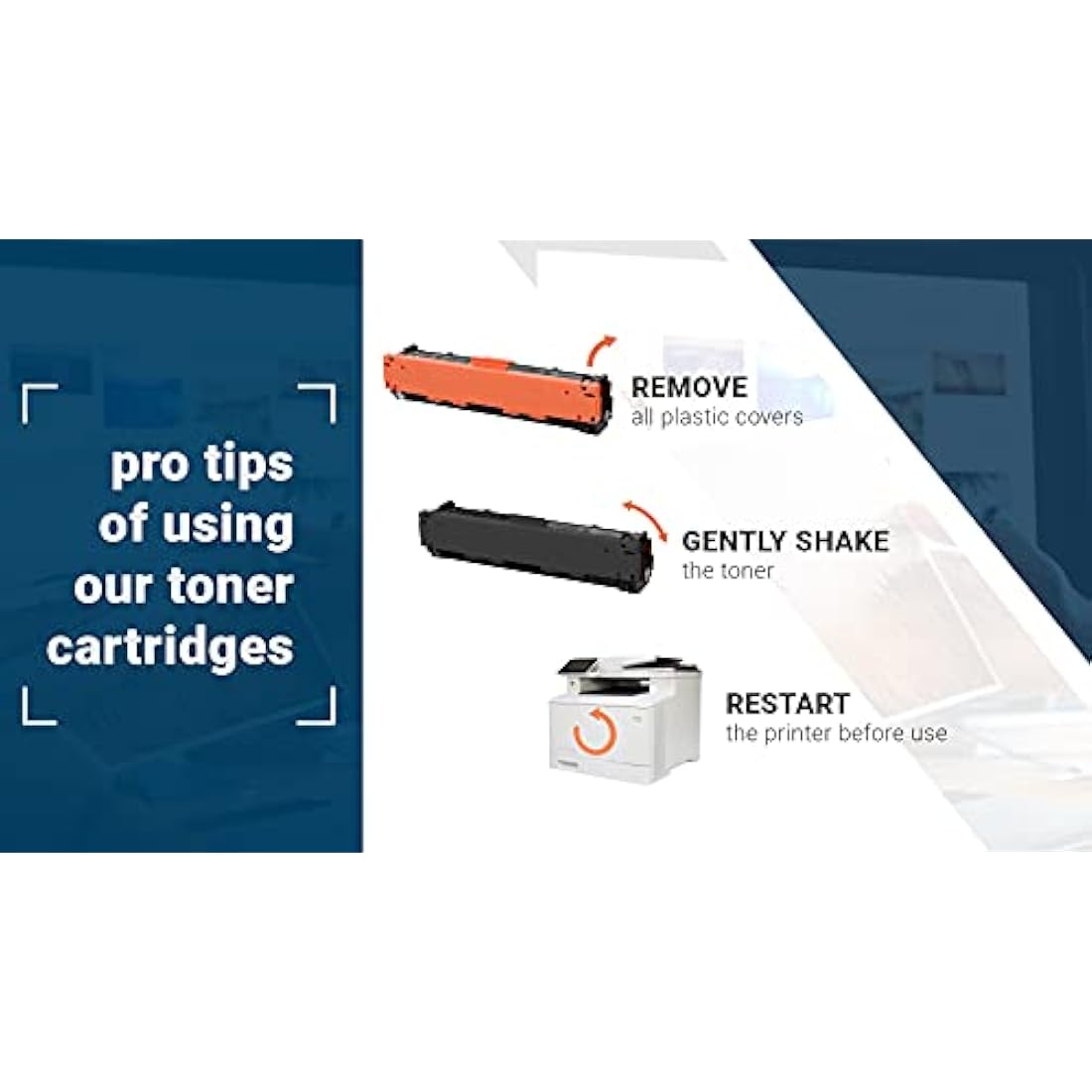 4 (Full Set) Compatible Toner Cartridges for Samsung CLP-415N CLP-415NW CLX-4195FN CLX-4195N CLX-4195FW Xpress C1810W C1860FN C1860FW - Black/Cyan/Magenta/Yellow, High Yield