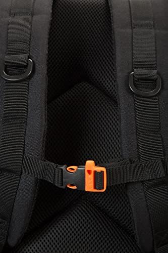 Mountain Warehouse Legion 35L Backpack - Rain Cover Hiking Rucksack, Whistle Camping Daypack