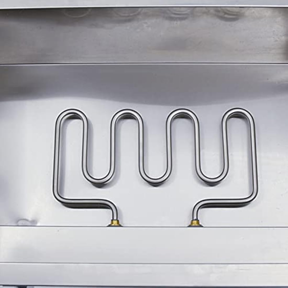 Electric Bain Marie 1500W Food Warmer Stainless Steel Steam Table Temperature Control for Catering and Restaurant, GN 1/3x2, 1/6x2 Pans with Lids