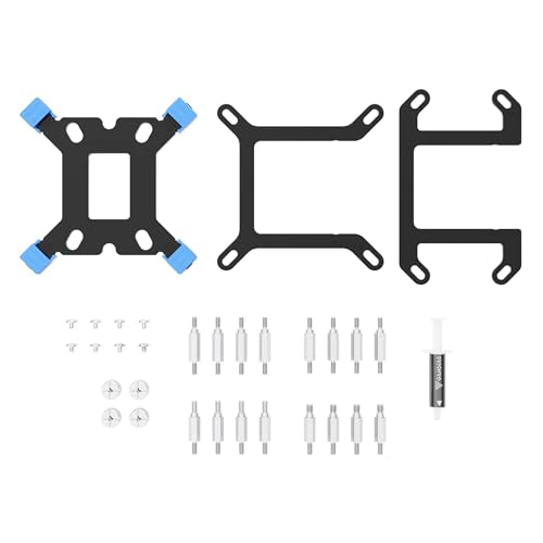 GAMDIAS CHIONE E4 240mm AIO Liquid CPU Cooler, Real-Time Digital Display Patented PWM Pump, 2 x 120mm Easy Cable Management Daisy Chained Fans w/ ARGB Sync, Intel LGA 1851/1700/1200；AMD AM5/AM4, Black