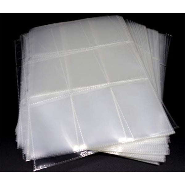 docsmagic.de 200 Premium 9-Pocket Pages Album Sleeve - MTG, PKM, YGO - Polypropylene (PP), Acid free, Rigid, A4, 2.28 kg
