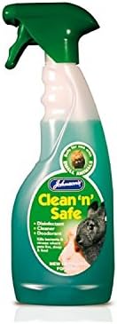 Johnsons vet Products Rabbit Litter Tray Disinfectant Spray (green)