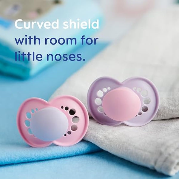 MAM Original Soothers | 6 Plus Months | 2 Pack | Comes in Dummy Steriliser Case | Orthodontic Design | Baby Accessories | Cream (Various Designs)