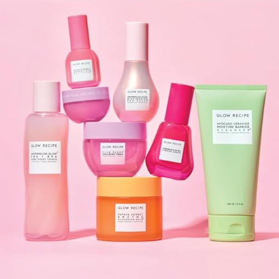 Glow Recipe Papaya Enzyme Cleansing Balm Makeup Remover - Gentle Exfoliator, Makeup Melting Balm & Face Cleanser for Women - Exfoliating Face Wash to Even Skin Tone & Lock-in Facial Hydration (3.38oz)