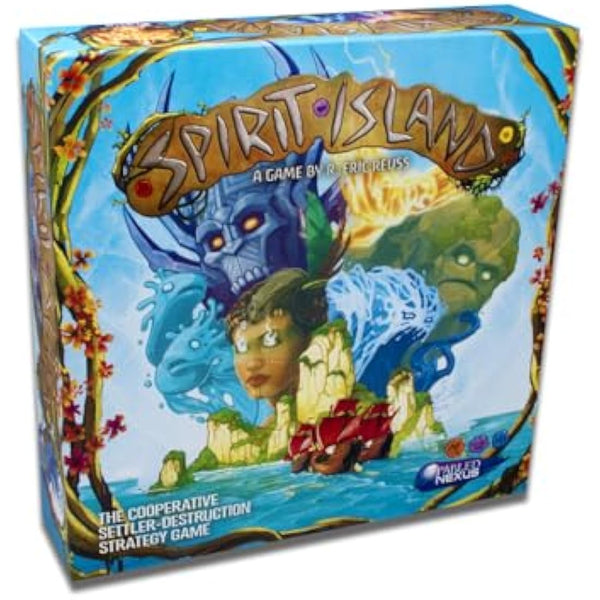 Greater Than Games | Spirit Island | Board Game | 1 - 4 Players | Ages 14+ | 90 - 120 Minutes Playing Time