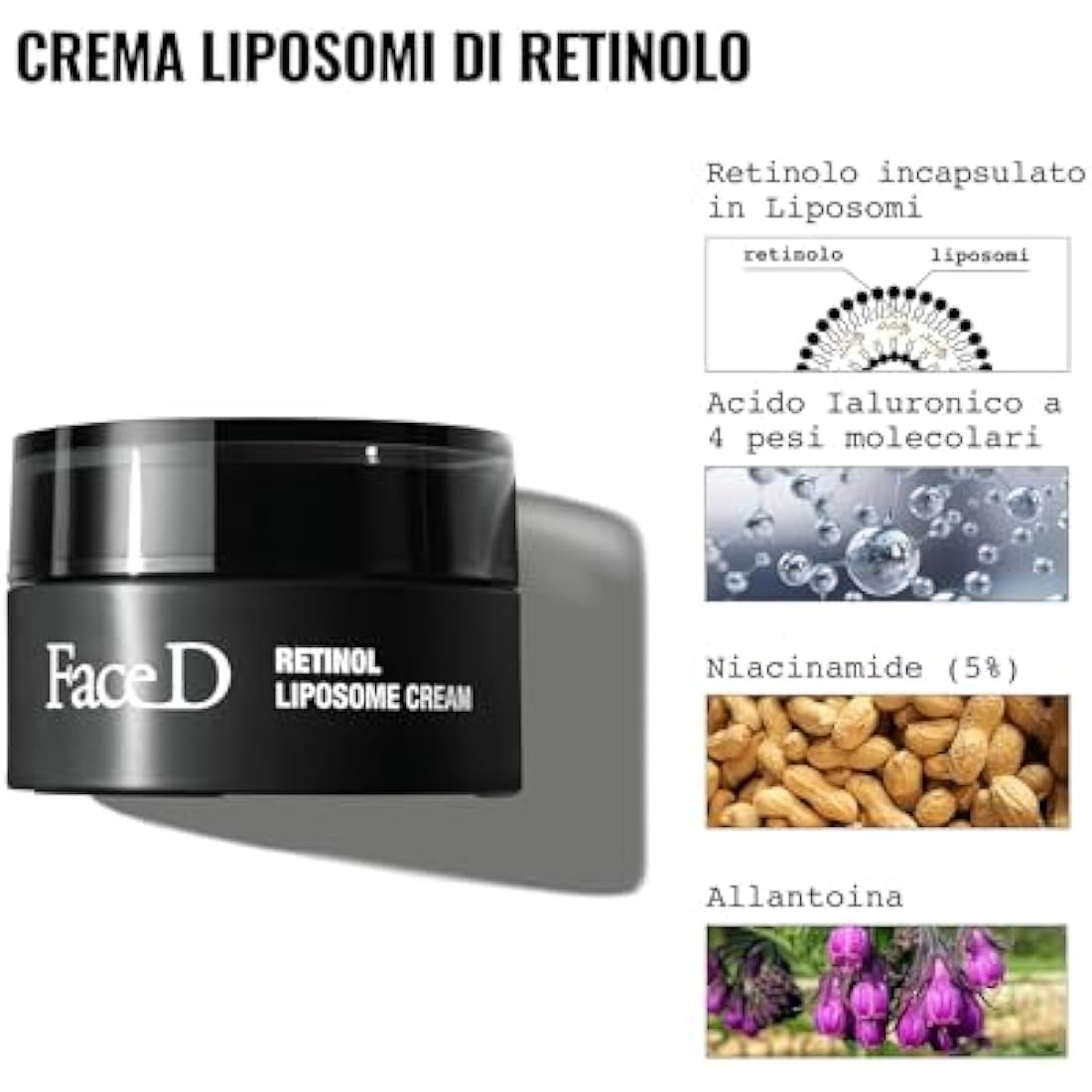 Face D - RETINOL LIPOSOMS CREAM 50ml